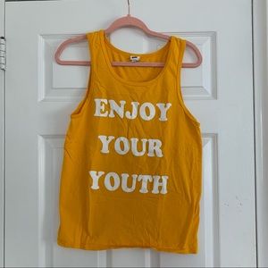 Enjoy Your Youth Tank Top